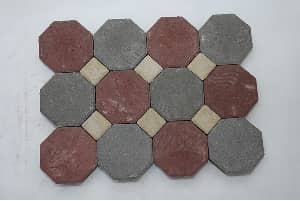 Octagon paving