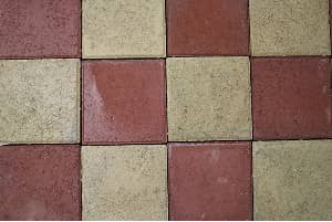 Square paving